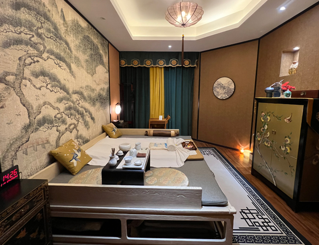 北京房山足疗减压会所环境展示（二）一种真挚的艺术生活态度